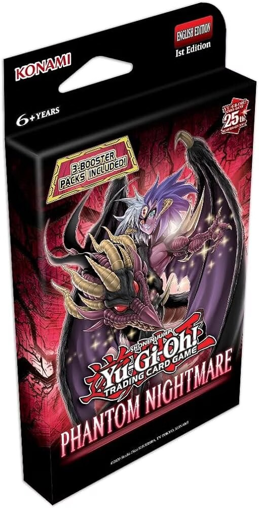 Yu-Gi-Oh ! JCC - Pack de 3 Boosters Phantom Nightmare (Tuckbox cartonn)