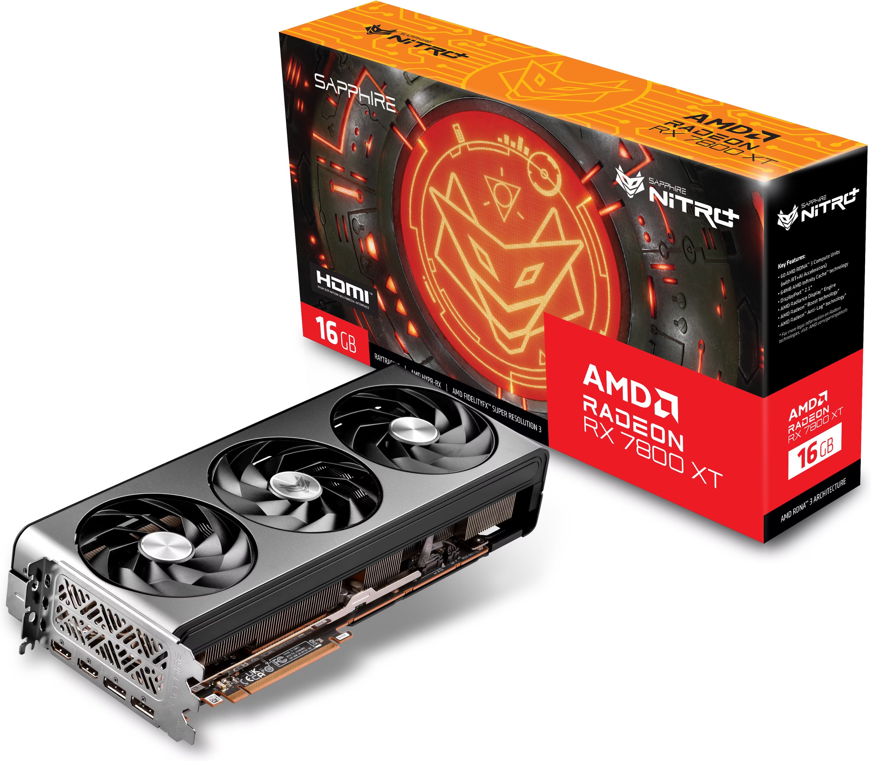 Sapphire RX 7800 XT Nitro+ Gaming OC - kaufen bei Galaxus