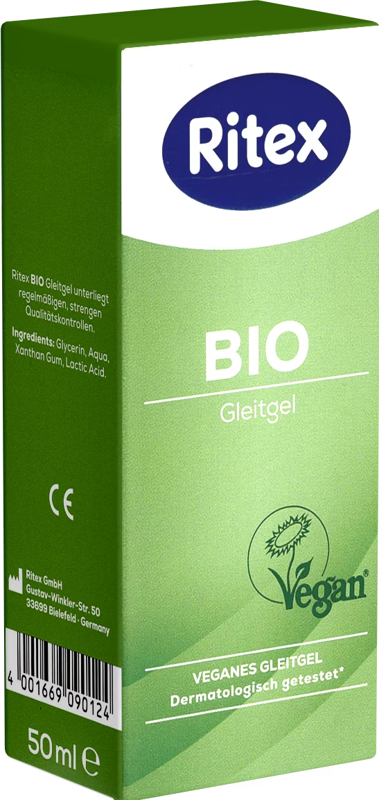 gleitgel ritex GEL+ MIT BIO ALOE VERA Feuchtigkeit + intensive Pflege für zarte Haut€ 6,49  * Grundpreis main image 0